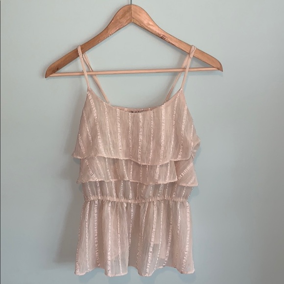 Forever 21 Tops - Forever 21 Off White Tank Top